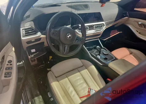 2020 BMW M340I z USA, uszkodzony, nr VIN WBA5U7C01LFH53035